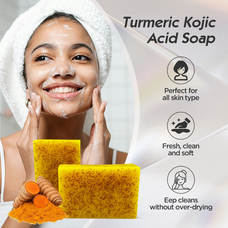 turmeric & kojic soap