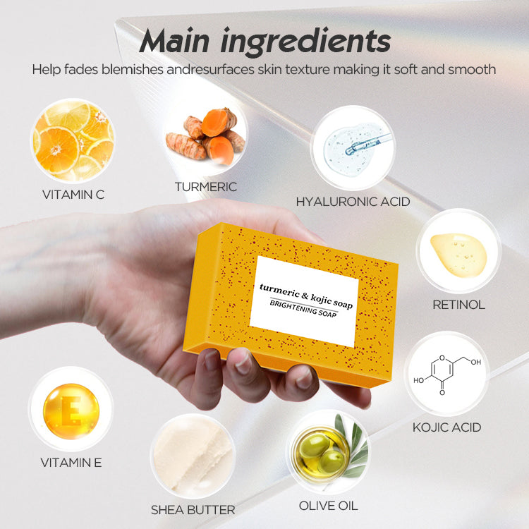 turmeric & kojic soap
