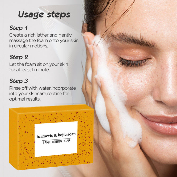 turmeric & kojic soap